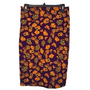 LuLaRoe Pencil Skirt Butterflies Butterfly Print Size Small